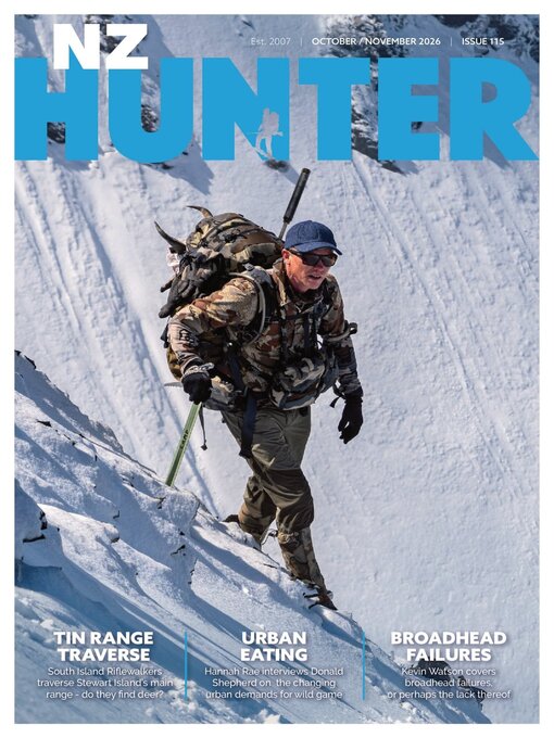 Cover image for NZ Hunter
